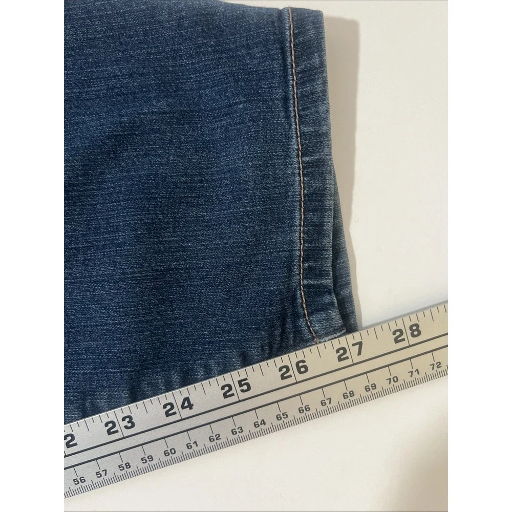 Torrid Womens Bombshell Wide Leg Super Soft Jeans Size 28R Dark Wash - Picture 7 of 9